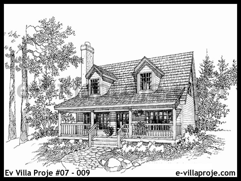 Ev Villa Proje #07 - 009 Çelik Ev Projesi - Görsel 5