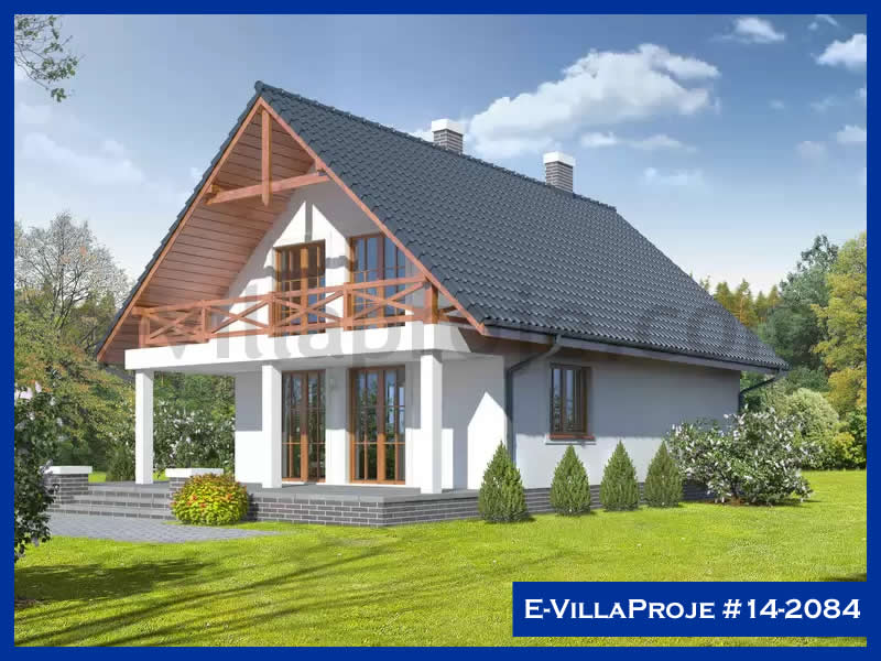 Ev Villa Proje #14 - 2084 Çelik Villa Projesi 3D Mimari Tasarımı