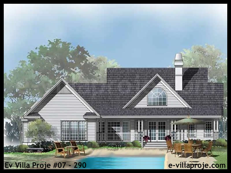 Ev Villa Proje #07 - 290 Çelik Ev Projesi - Görsel 3