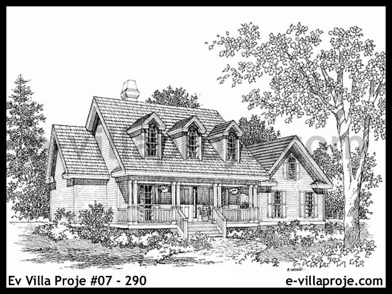 Ev Villa Proje #07 - 290 Çelik Ev Projesi - Görsel 4