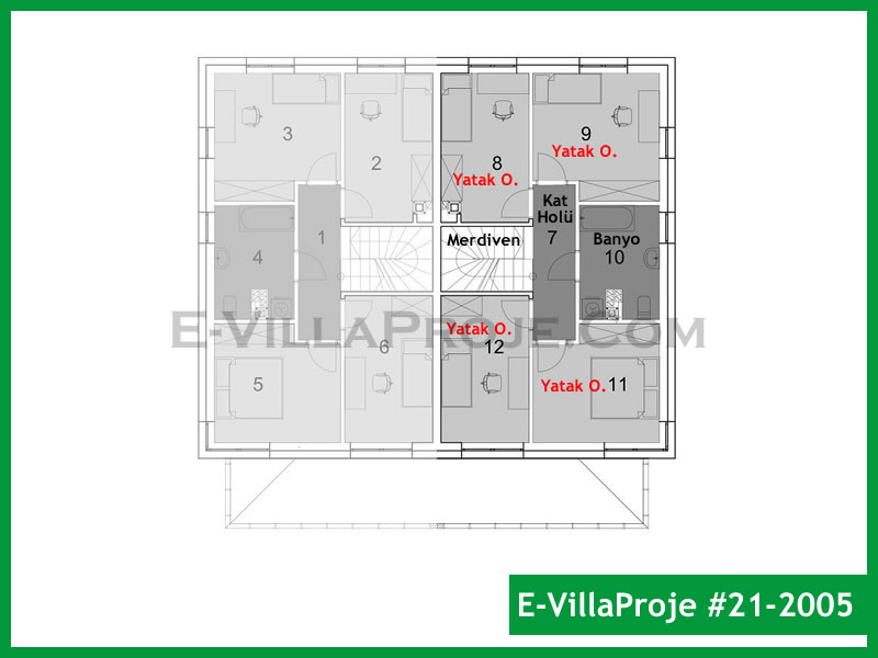 Ev Villa Proje #21 - 2005 Çelik Ev Projesi - Görsel 3