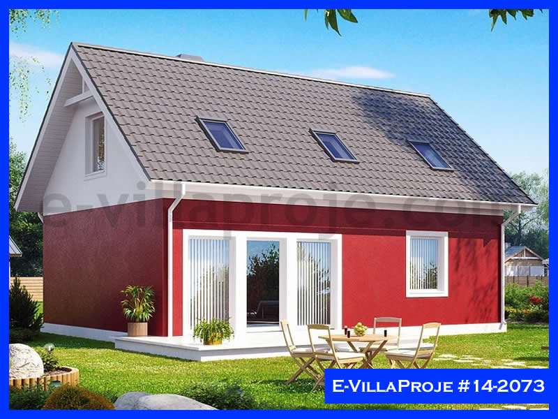 Ev Villa Proje #14 - 2073 Çelik Villa Modeli ve 3D Tasarımı
