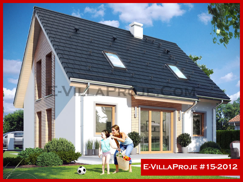 Ev Villa Proje #15 - 2012 Çelik Villa Modeli ve 3D Tasarımı