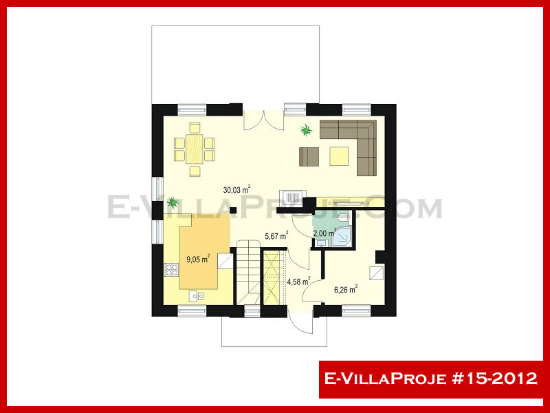 Ev Villa Proje #15 - 2012 Çelik Ev Projesi - Görsel 2