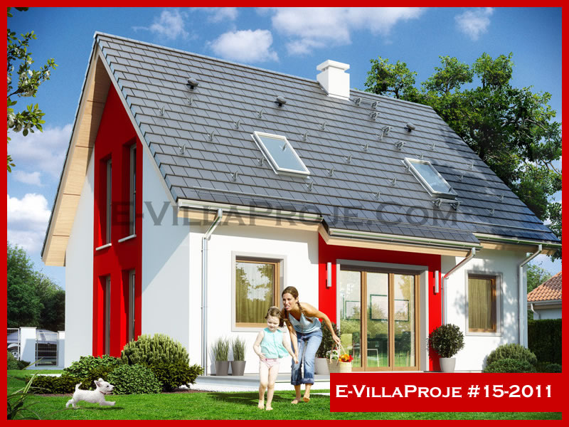 Ev Villa Proje #15 - 2011 Çelik Villa Projesi 3D Mimari Tasarımı