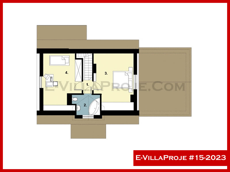 Ev Villa Proje #15 - 2023 Çelik Ev Projesi - Görsel 3