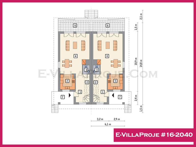 Ev Villa Proje #16 - 2040 Çelik Ev Projesi - Görsel 2