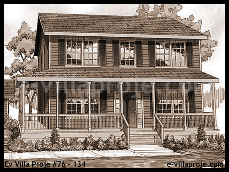 Ev Villa Proje #76 - 134 Çelik Ev Projesi - Görsel 4