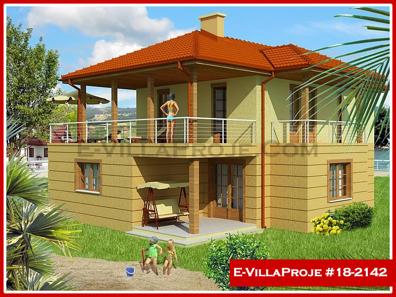 Ev Villa Proje #18 - 2142 Çelik Villa Modeli ve 3D Tasarımı