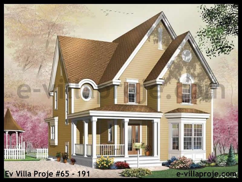 Ev Villa Proje #65 - 191 Çelik Villa Modeli ve 3D Tasarımı
