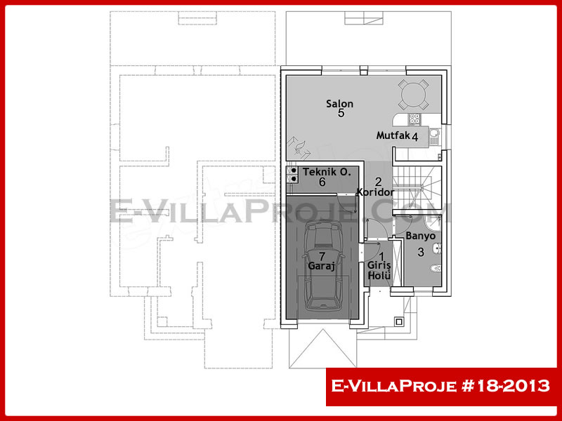 Ev Villa Proje #18 - 2013 Çelik Ev Projesi - Görsel 2