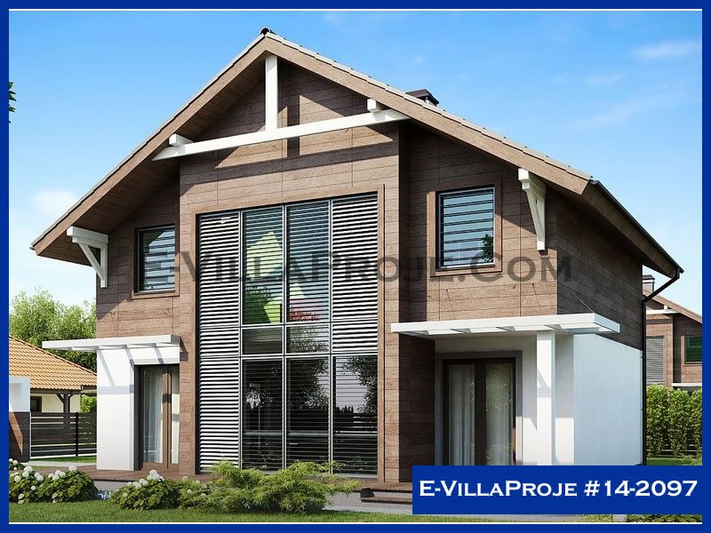 Ev Villa Proje #14 - 2097 Çelik Villa Modeli ve 3D Tasarımı