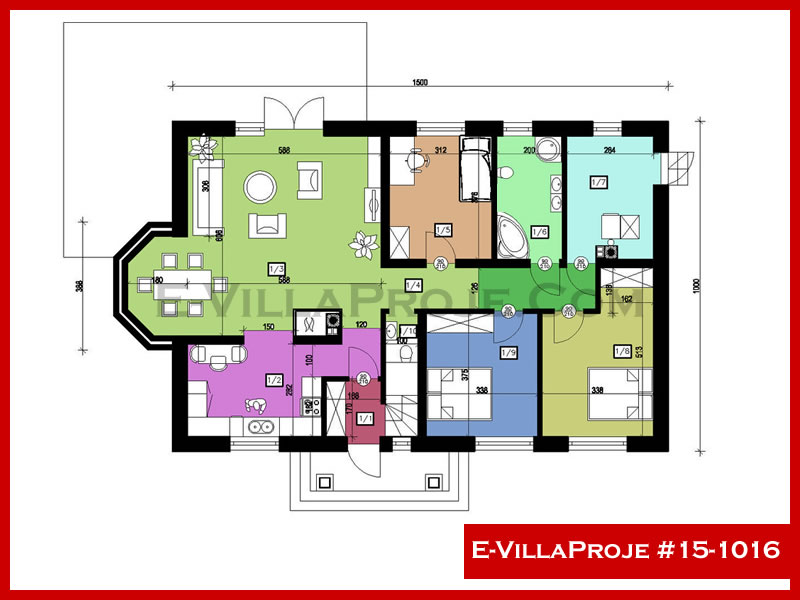 Ev Villa Proje #15 - 1016 Çelik Ev Projesi - Görsel 2