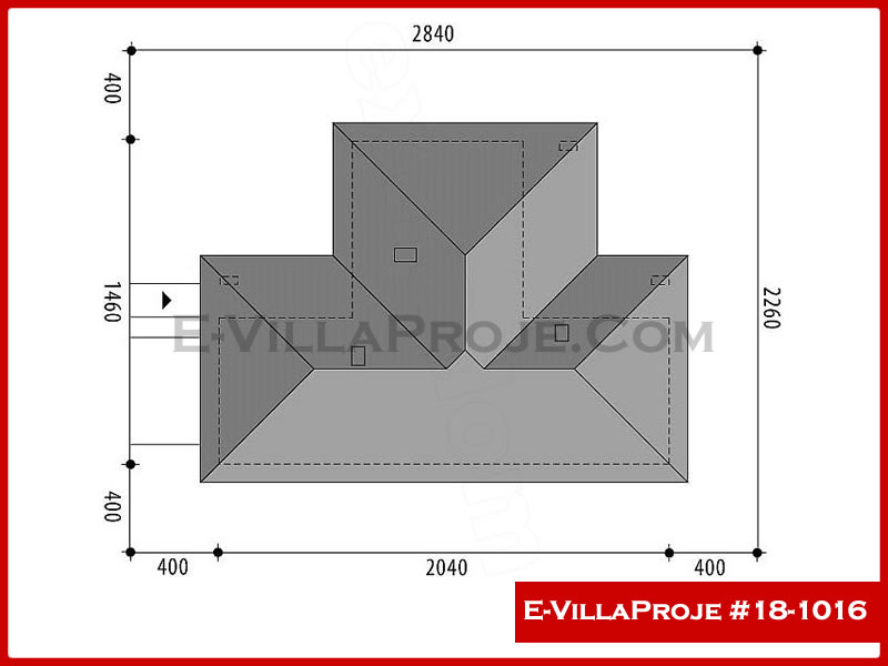 Ev Villa Proje #18 - 1016 Çelik Ev Projesi - Görsel 3