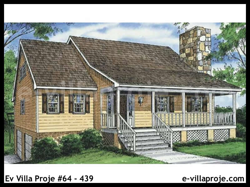 Ev Villa Proje #64 - 439 Çelik Villa Projesi 3D Mimari Tasarımı