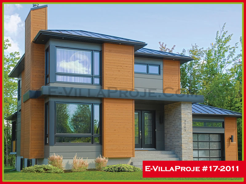 Ev Villa Proje #17 - 2011 Çelik Villa Modeli ve 3D Tasarımı