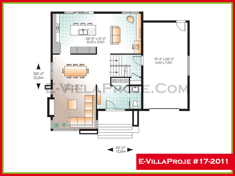 Ev Villa Proje #17 - 2011 Çelik Ev Projesi - Görsel 2