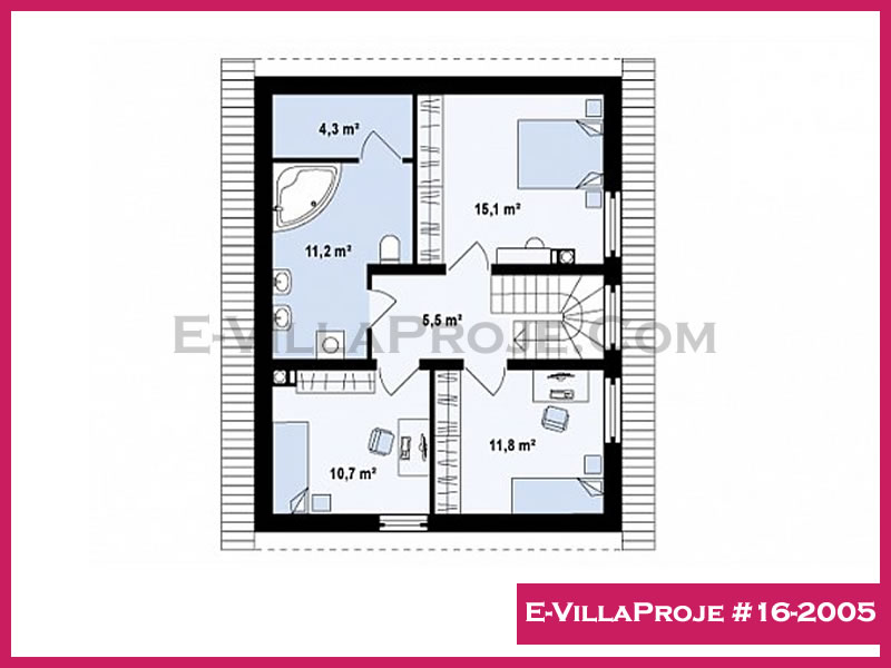 Ev Villa Proje #16 - 2005 Çelik Ev Projesi - Görsel 3