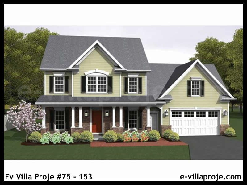 Ev Villa Proje #75 - 153 Çelik Villa Modeli