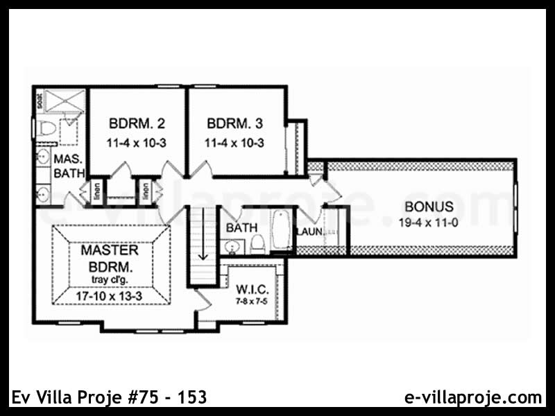 Ev Villa Proje #75 - 153 Çelik Ev Projesi - Görsel 3