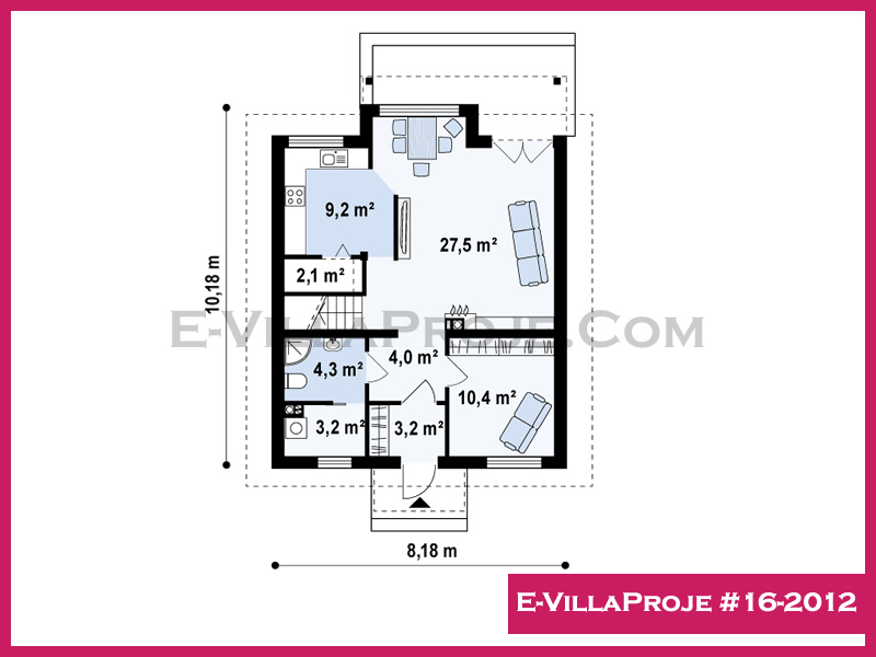 Ev Villa Proje #16 - 2012 Çelik Ev Projesi - Görsel 2