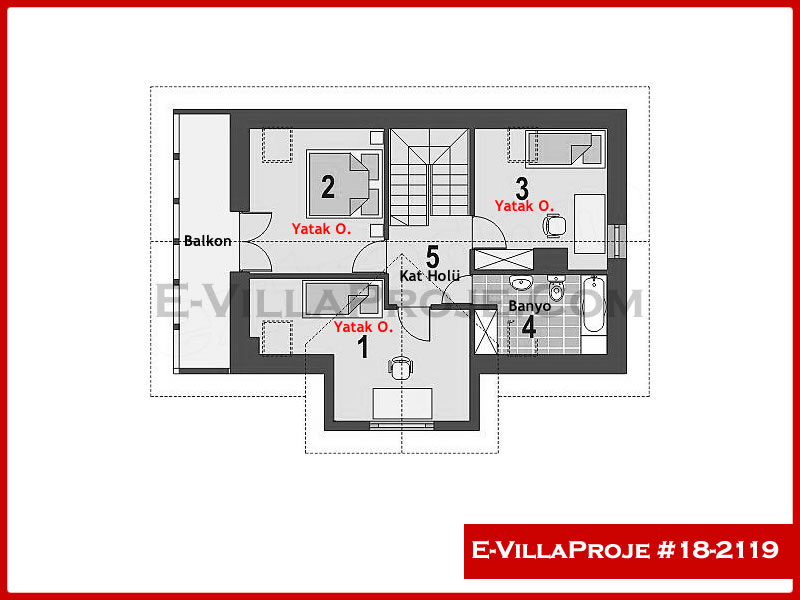 Ev Villa Proje #18 - 2119 Çelik Ev Projesi - Görsel 3