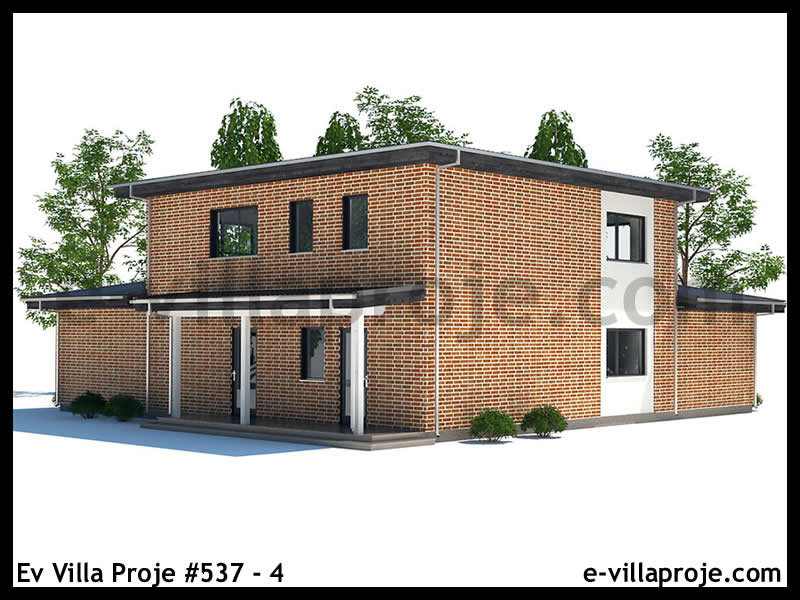 Ev Villa Proje #537 - 4 Çelik Ev Projesi - Görsel 6