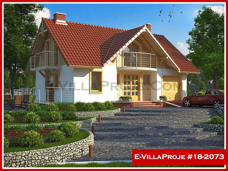 Ev Villa Proje #18 - 2073 Çelik Villa Modeli ve 3D Tasarımı