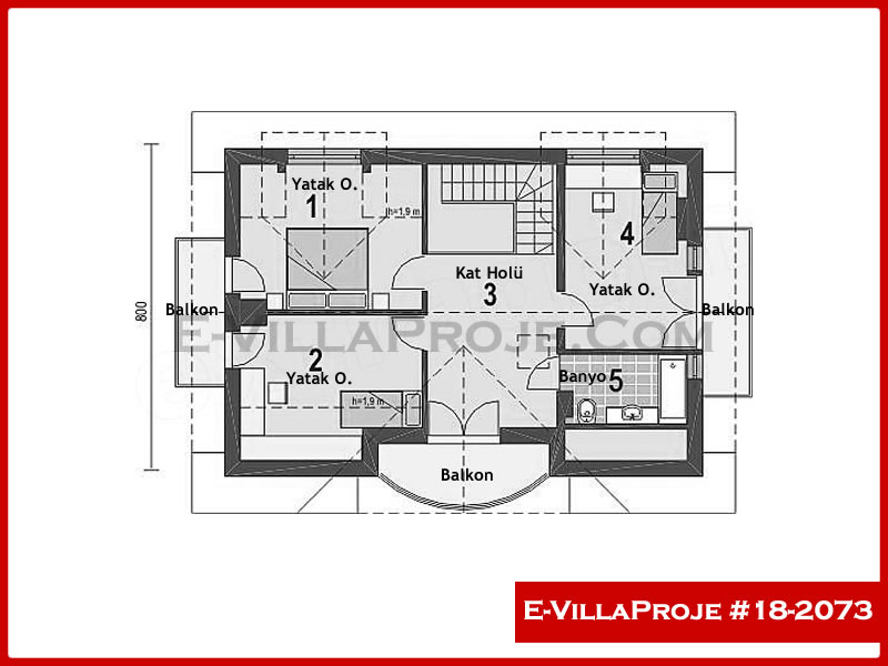 Ev Villa Proje #18 - 2073 Çelik Ev Projesi - Görsel 3
