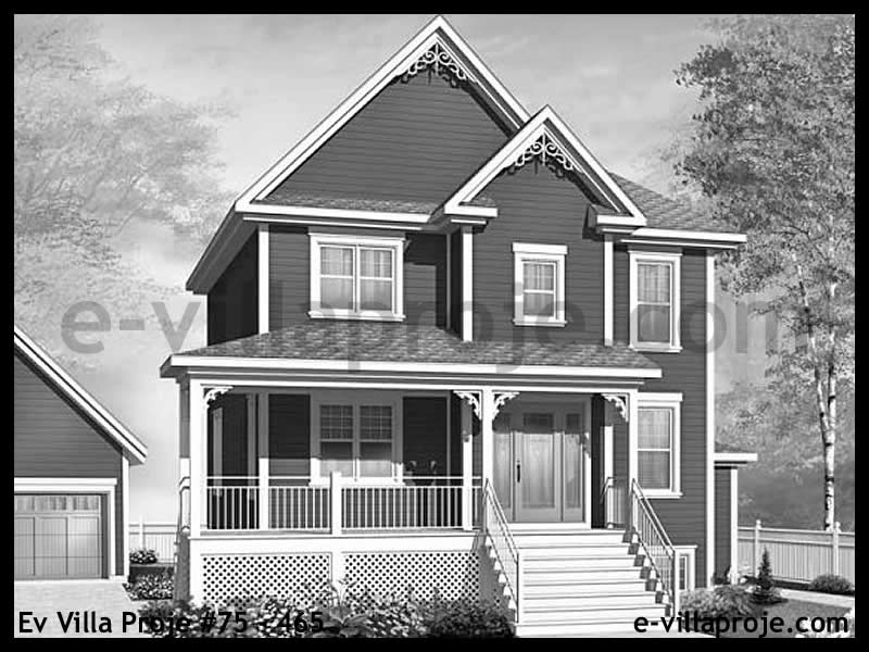 Ev Villa Proje #75 - 465 Çelik Ev Projesi - Görsel 4