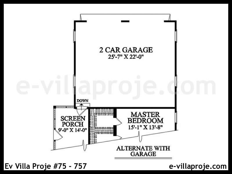Ev Villa Proje #75 - 757 Çelik Ev Projesi - Görsel 3