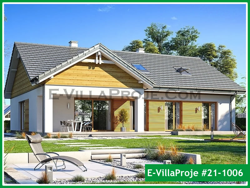 Ev Villa Proje #21 - 1006 Çelik Villa Modeli ve 3D Tasarımı