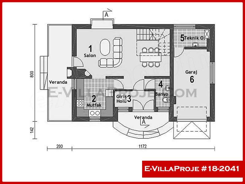 Ev Villa Proje #18 - 2041 Çelik Ev Projesi - Görsel 2