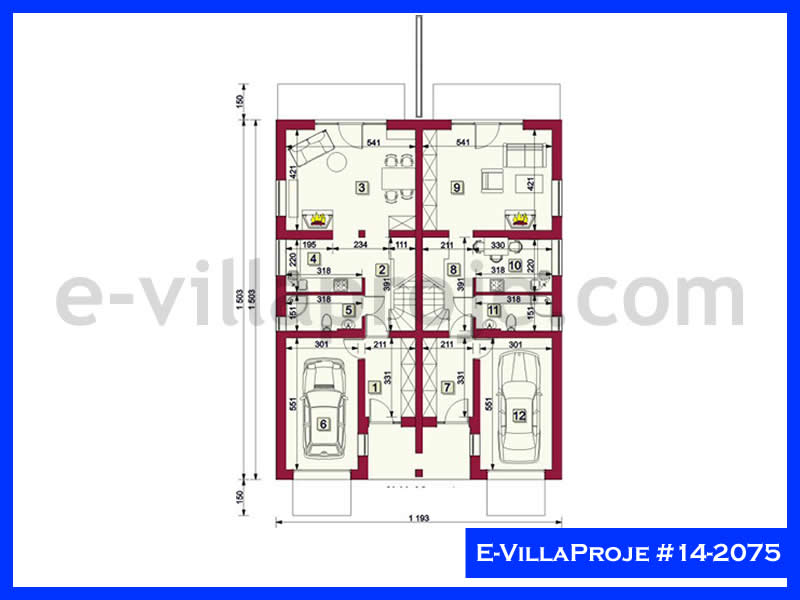 Ev Villa Proje #14 - 2075 Çelik Ev Projesi - Görsel 2