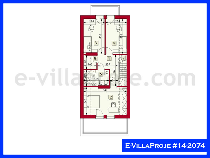 Ev Villa Proje #14 - 2074 Çelik Ev Projesi - Görsel 3