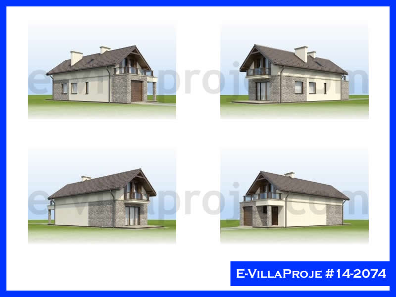 Ev Villa Proje #14 - 2074 Çelik Ev Projesi - Görsel 5