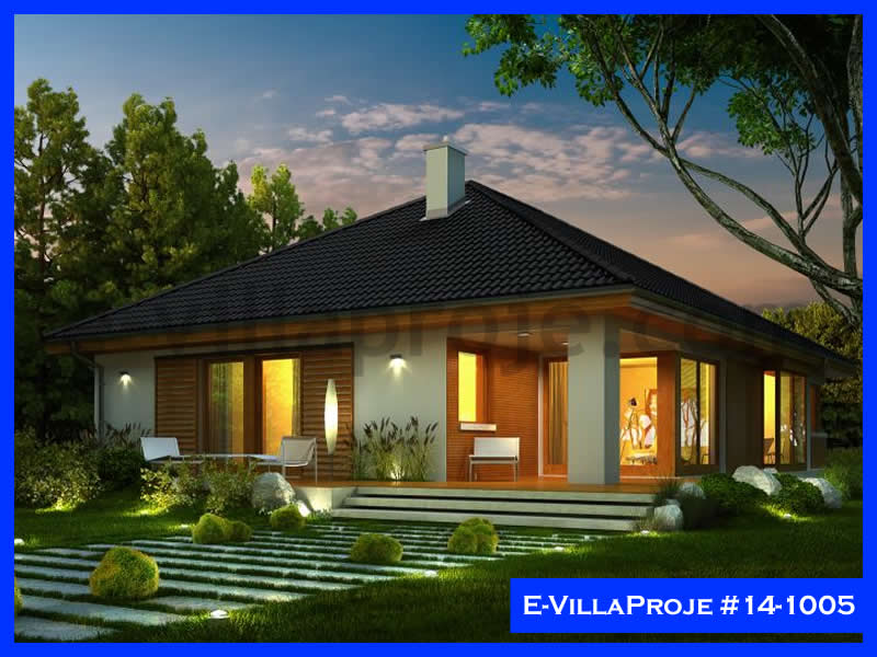 Ev Villa Proje #14 - 1005 Çelik Villa Modeli ve 3D Tasarımı
