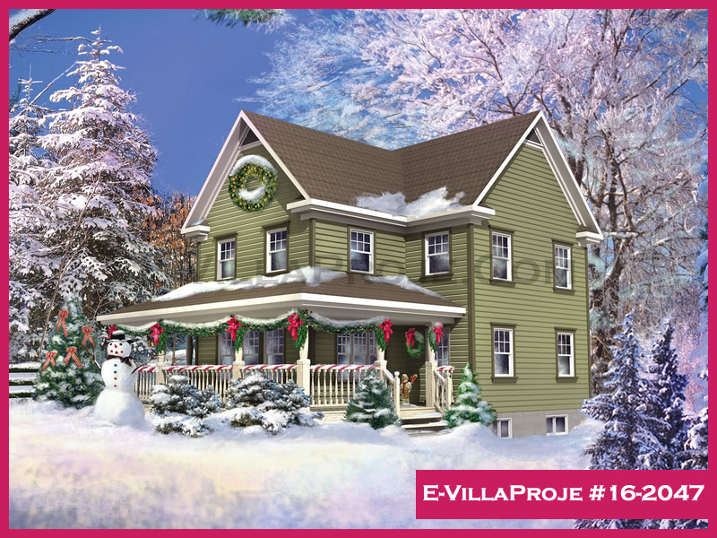 Ev Villa Proje #16 - 2047 Çelik Villa Projesi 3D Mimari Tasarımı