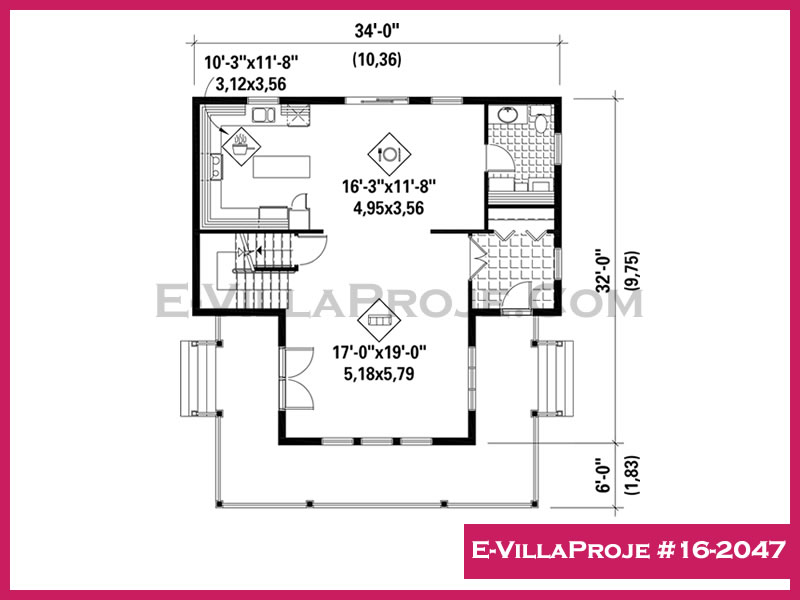 Ev Villa Proje #16 - 2047 Çelik Ev Projesi - Görsel 2