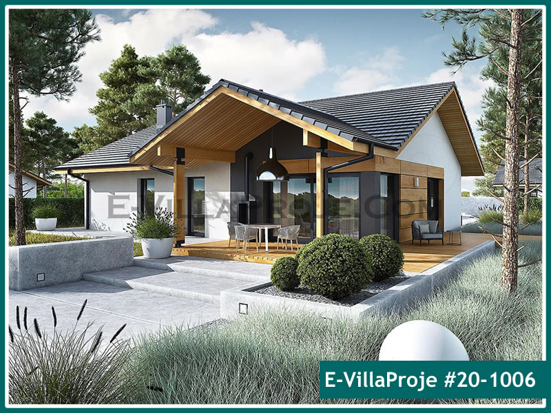 Ev Villa Proje #20 - 1006 Çelik Villa Modeli ve 3D Tasarımı