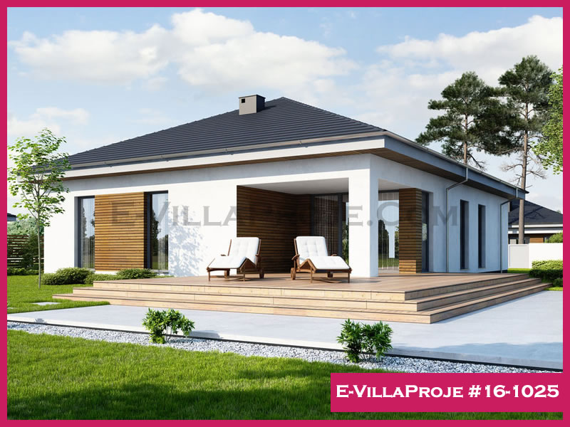 Ev Villa Proje #16 - 1025 Çelik Villa Modeli ve 3D Tasarımı