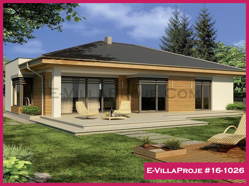 Ev Villa Proje #16 - 1026 Çelik Villa Modeli ve 3D Tasarımı
