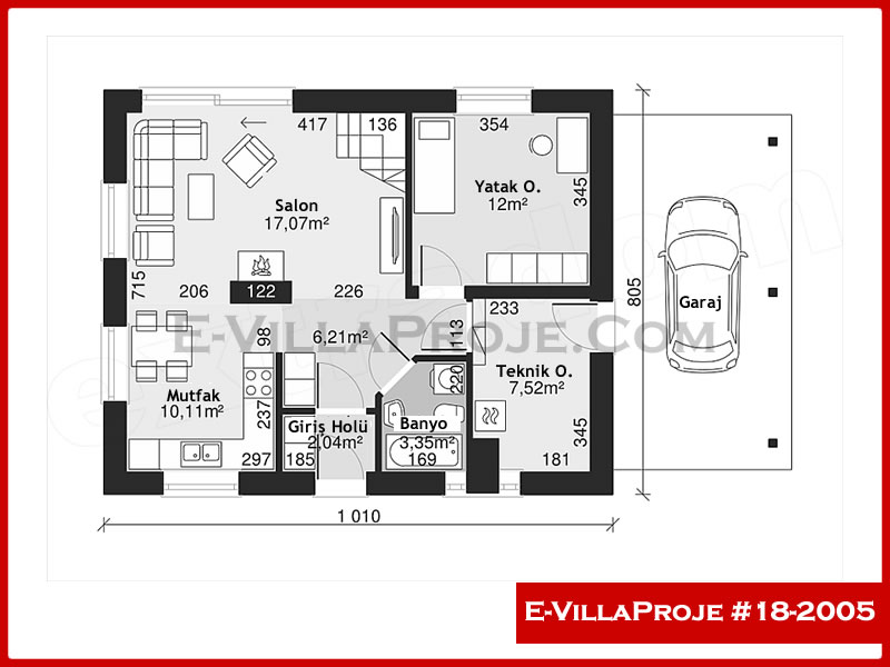 Ev Villa Proje #18 - 2005 Çelik Ev Projesi - Görsel 2