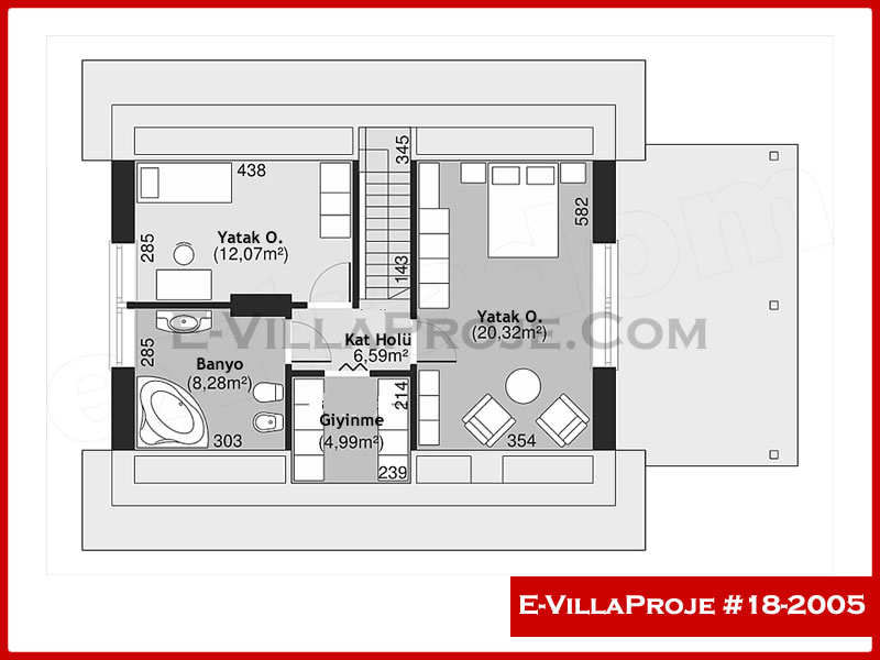 Ev Villa Proje #18 - 2005 Çelik Ev Projesi - Görsel 3