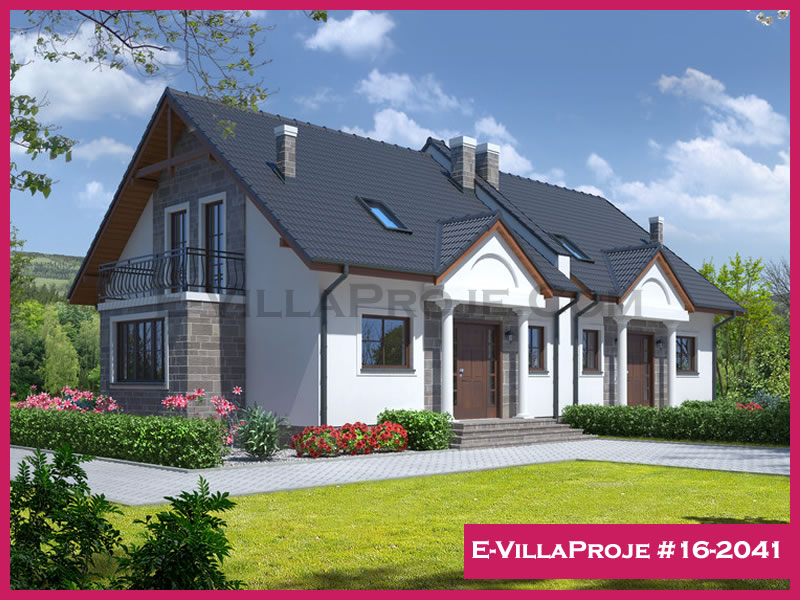 Ev Villa Proje #16 - 2041 Çelik Villa Projesi 3D Mimari Tasarımı