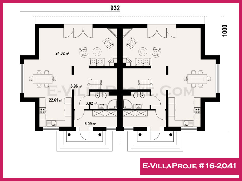 Ev Villa Proje #16 - 2041 Çelik Ev Projesi - Görsel 2
