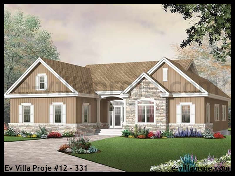 Ev Villa Proje #12 - 331 Çelik Villa Modeli ve 3D Tasarımı