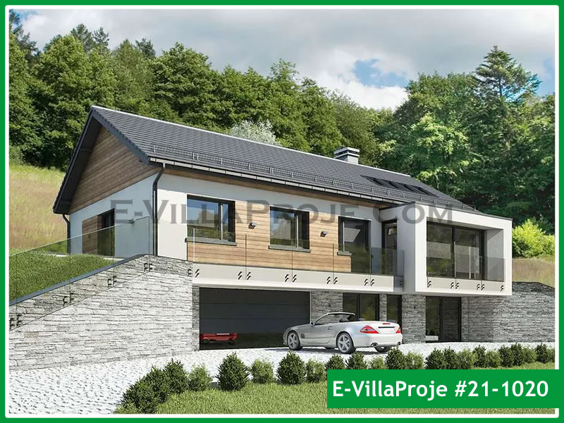 Ev Villa Proje #21 - 1020 Çelik Villa Modeli ve 3D Tasarımı