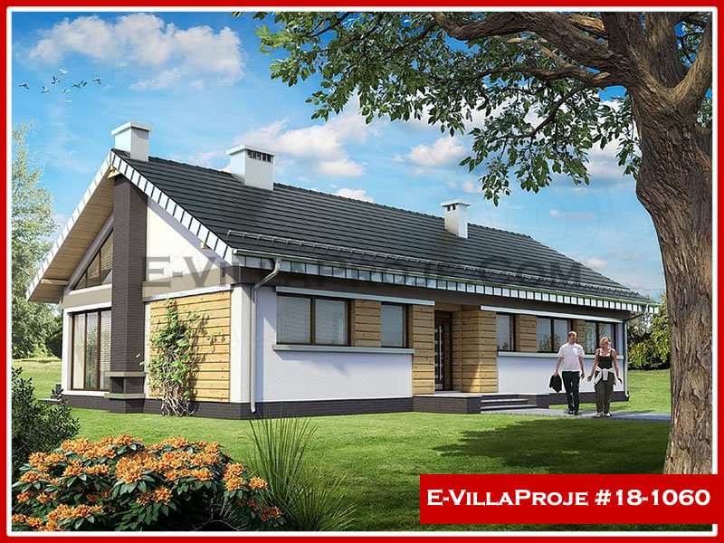 Ev Villa Proje #18 - 1060 Çelik Villa Modeli ve 3D Tasarımı
