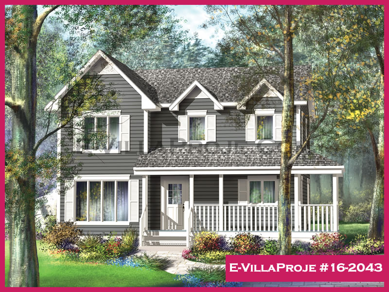 Ev Villa Proje #16 - 2043 Çelik Villa Projesi 3D Mimari Tasarımı